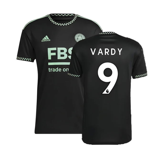 Retro Jersey 2022-2023 LEI Away Finest VARDY 9 - Adults Classic #12348