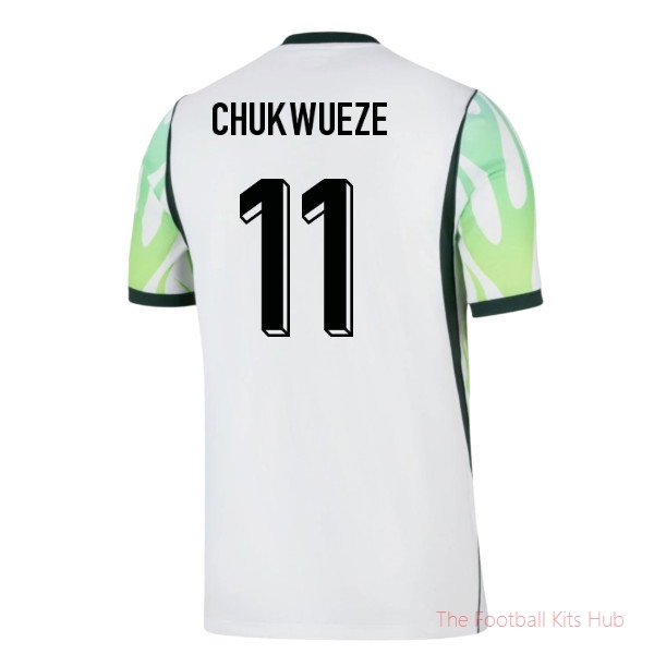 Premium Matchday Nigeria 2026-2027 Away Shirt (Chukwueze 11)