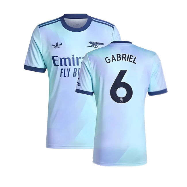 2024-2025 Arsenal Third Superior Economical Breathable Fabric Gab#444