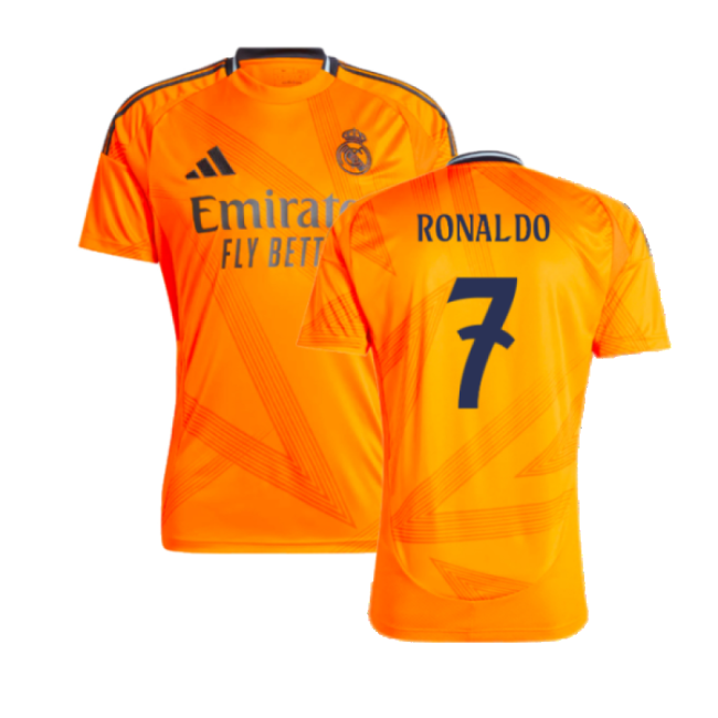 Durable 2024-2025 Real Madrid Away With Retro Design - Champions