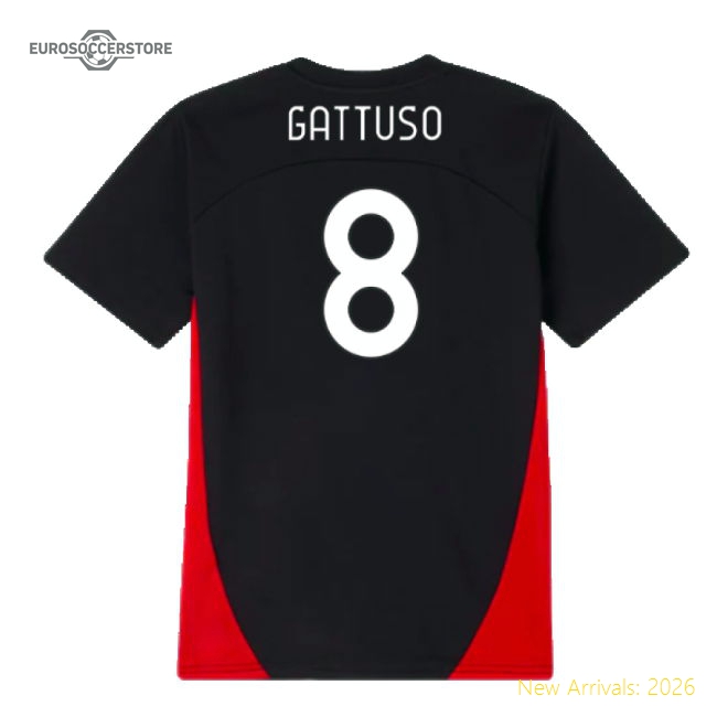 Kid-approved Football Team Kids Gattuso Jersey 2024-2025 Easy-care