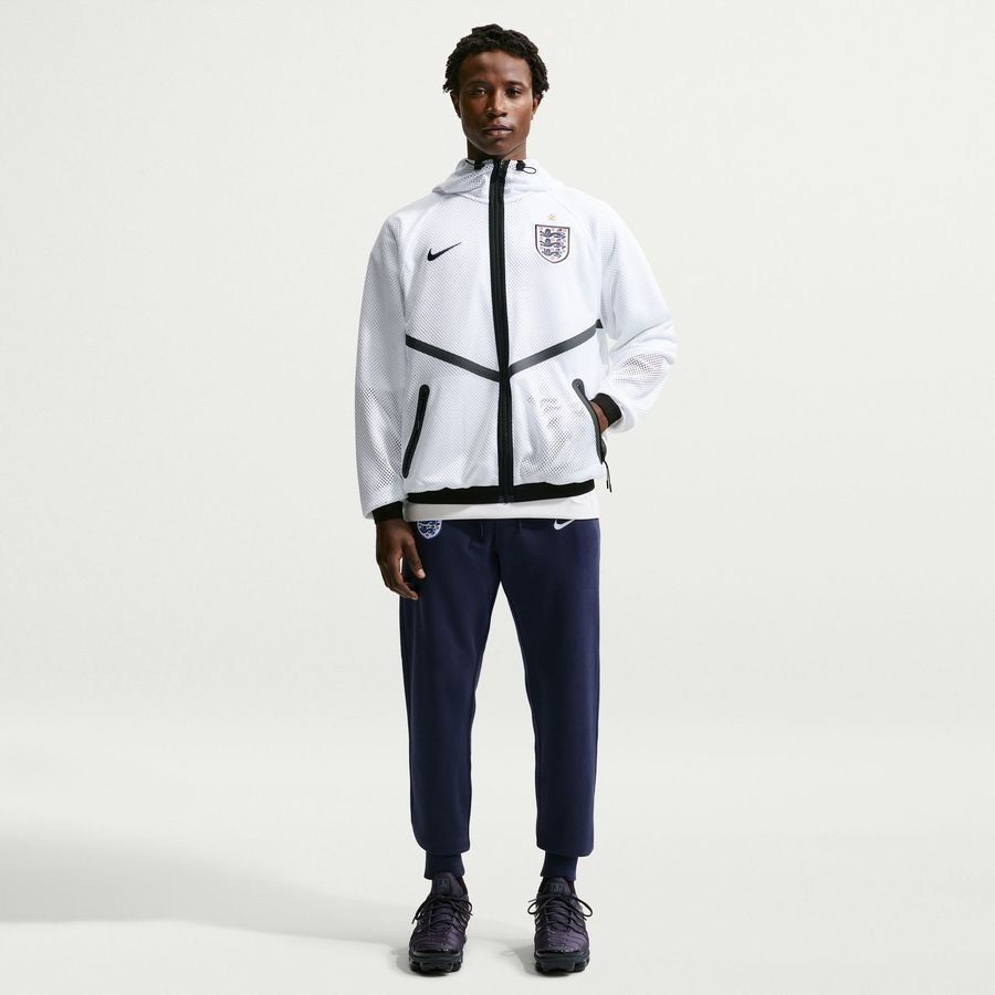 [LK] 2026 England Jacket Dri FIT KMC Anthem World Cup White/Black/Obsidian Training