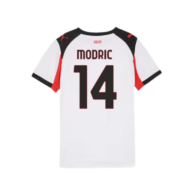 Authentic Design Enthusiastic Acm Ac Milan Away Shirt Kids Modric ...