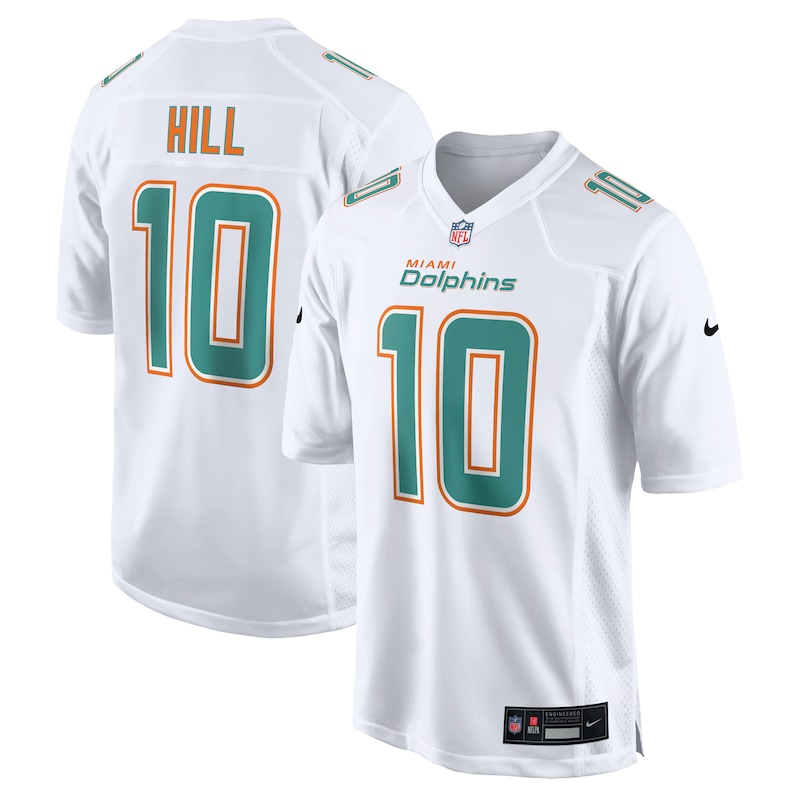 None Tyreek Hill MIA Dolphins Vintage Authentic Jersey Game Day Wear