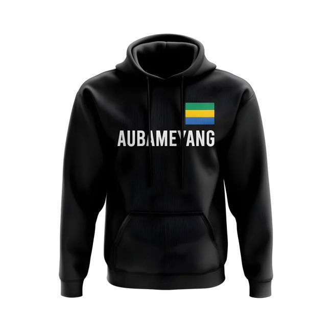Match-Ready Top-Tier Pierre-Emerick Aubameyang Gabon Name Hoody