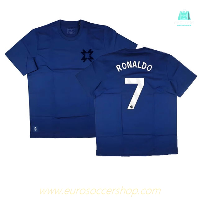 2024-2025 Man Utd Seasonal Tee (Victory Blue) (Ronaldo 7)