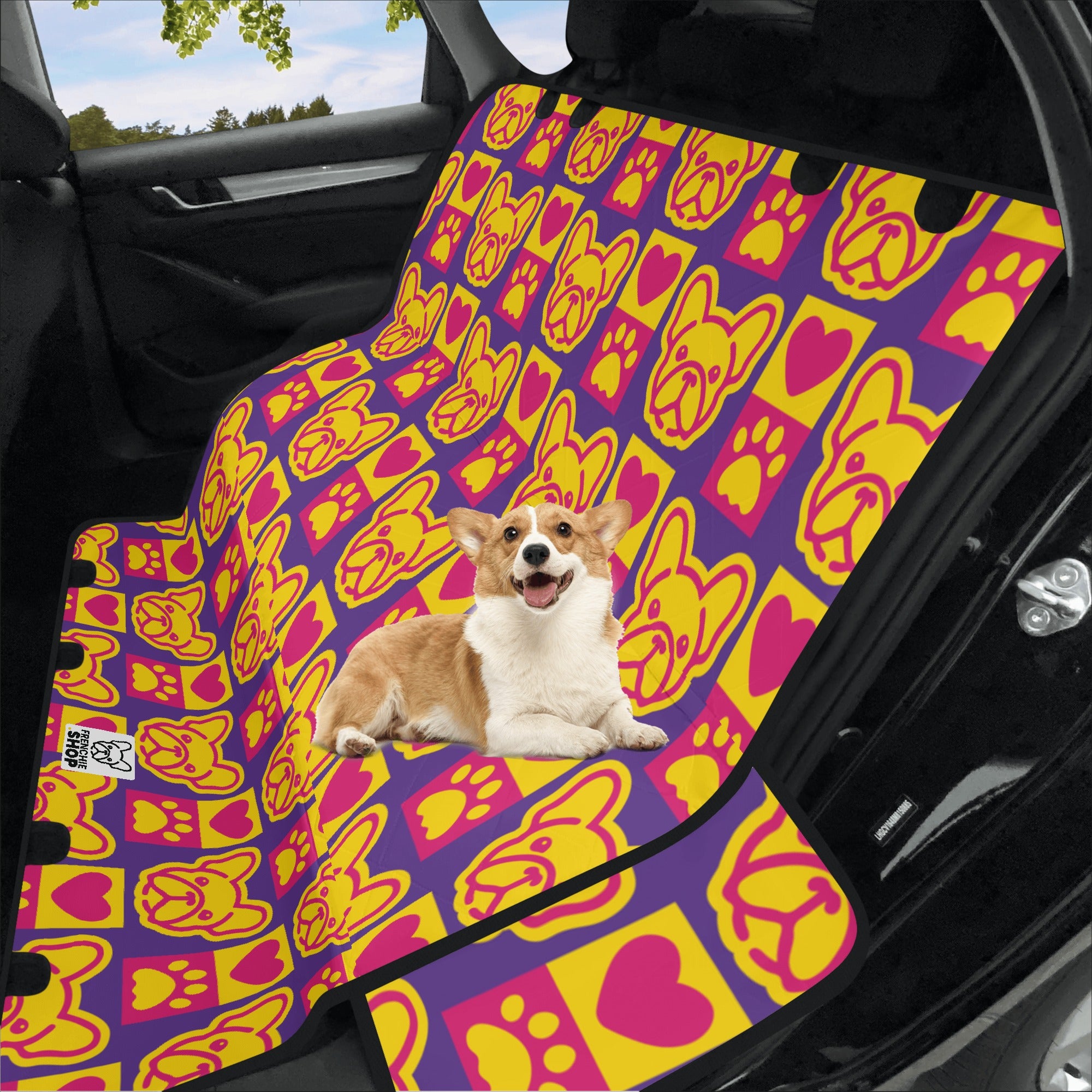 Quincy - Car Pet Seat Covers for french bulldog