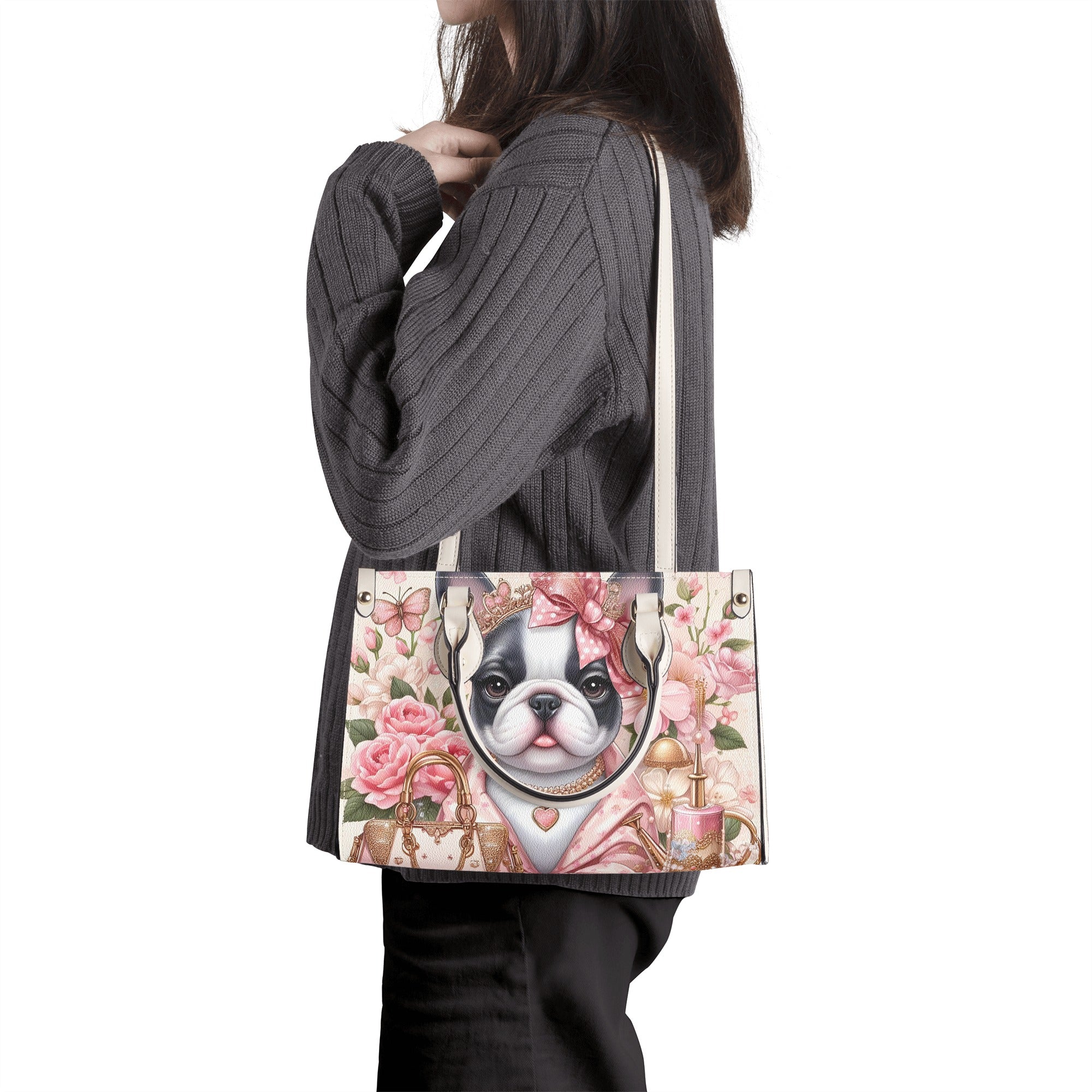 Comfortable Frenchie-Fan Roxy - Luxury Women Handbag for Daily Life