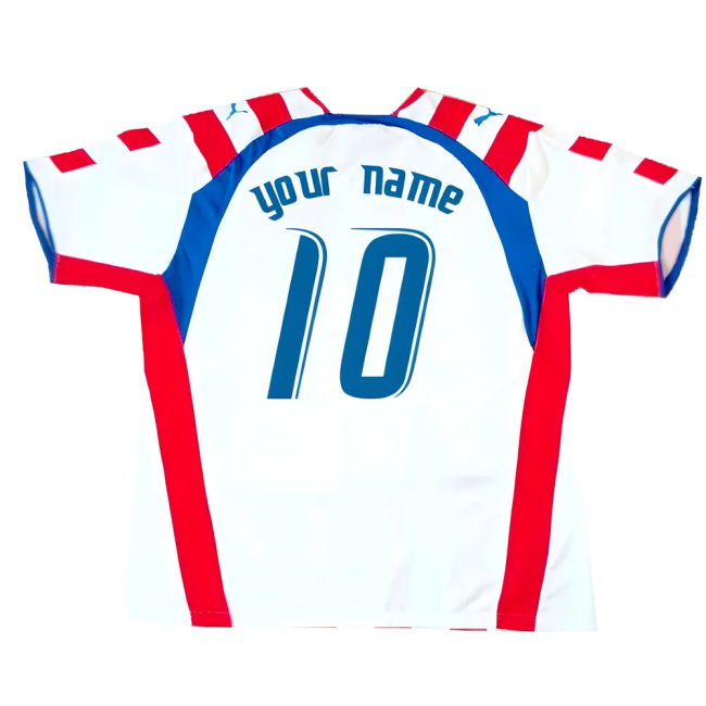 2006-2007 Paraguay Home Shirt (Your Name)