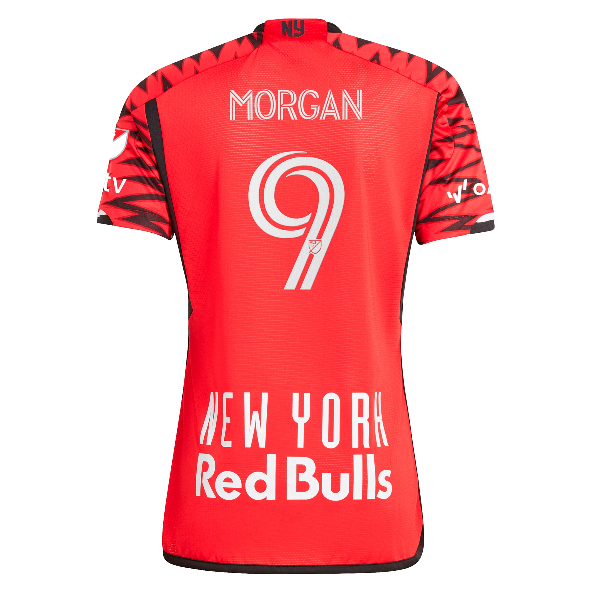 [SJH] Lewis Morgan New York Red Bulls 2024 Legacy Authentic Player Jersey - Red