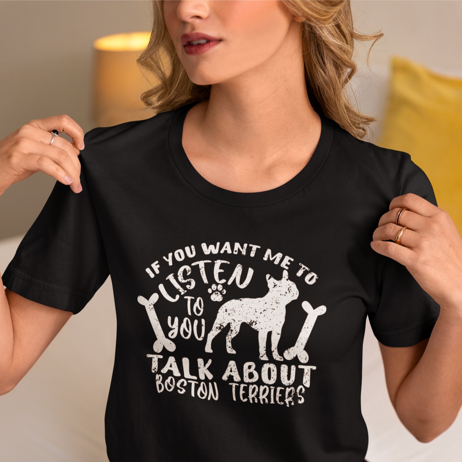 Marley - Unisex Tshirts for Boston Terrier Lovers