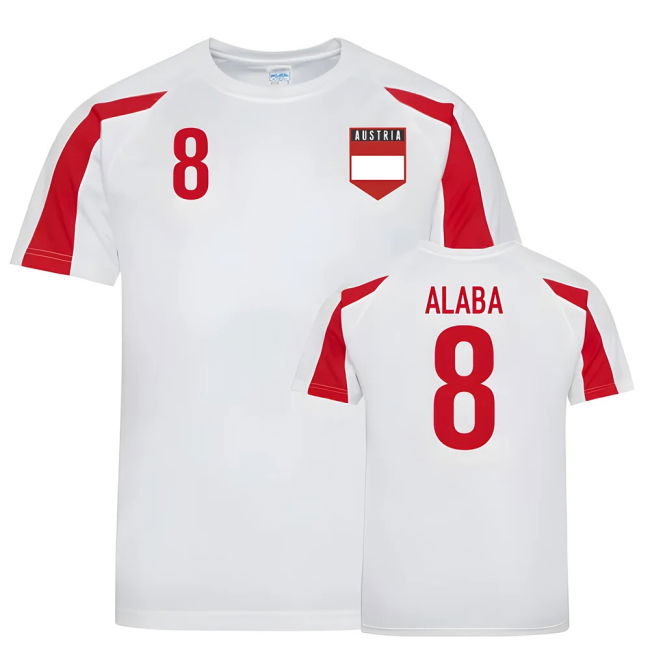 Austria Football Squad Contemporary Home Team Kit
