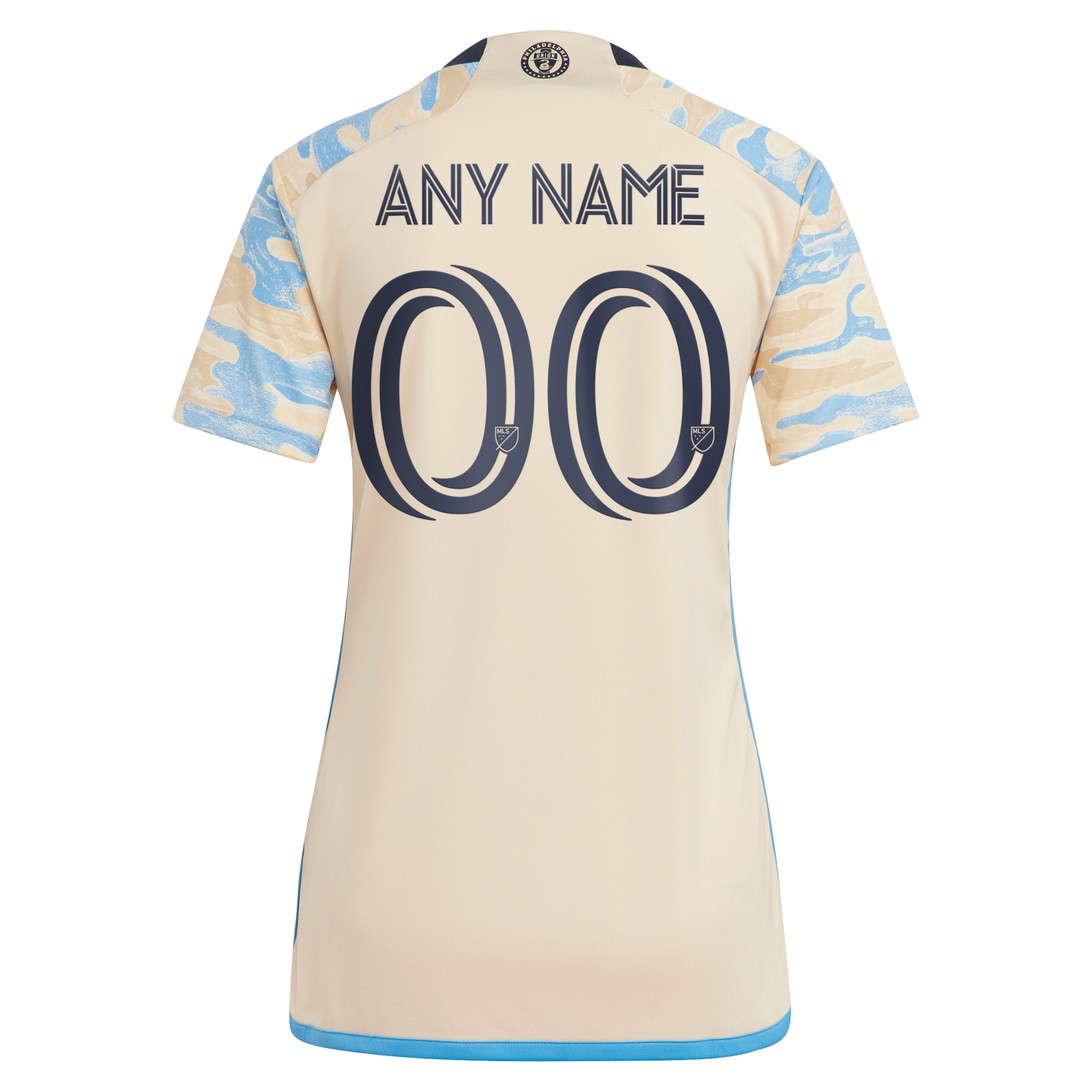 [JED] Philadelphia Union Women's 2023 For Philly Replica Custom Jersey - Tan