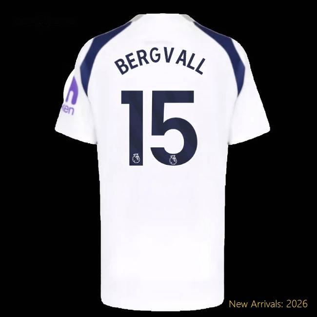 Breathable Football Team Kids Bergvall Jersey 2025-2026 Soft-touch