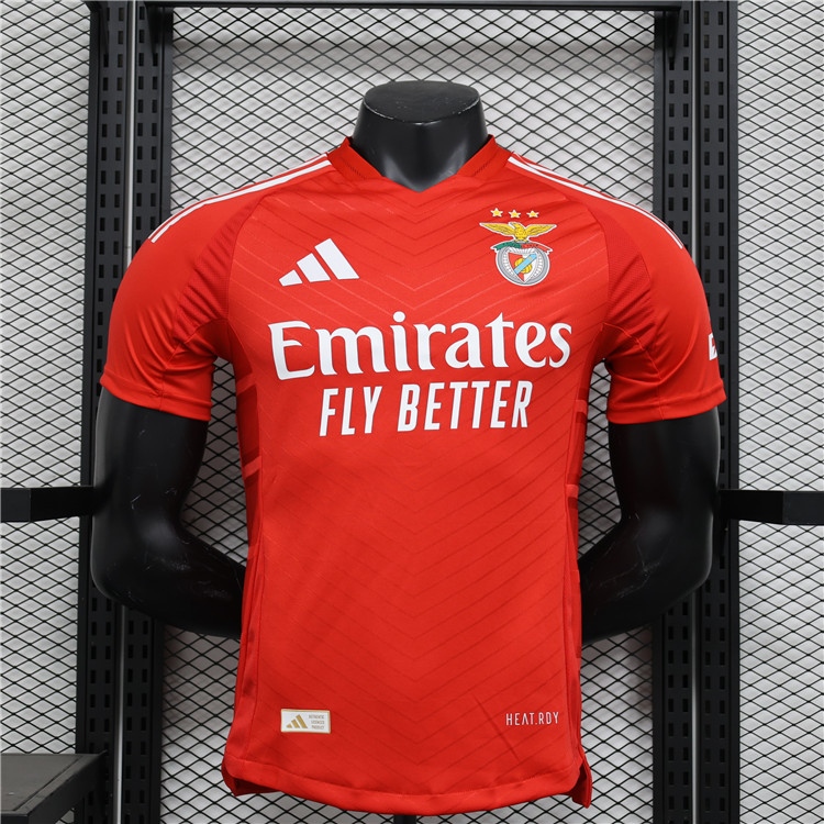 Professional Grade Benfica 2425 Home Red Soccer Jersey Football Shirt