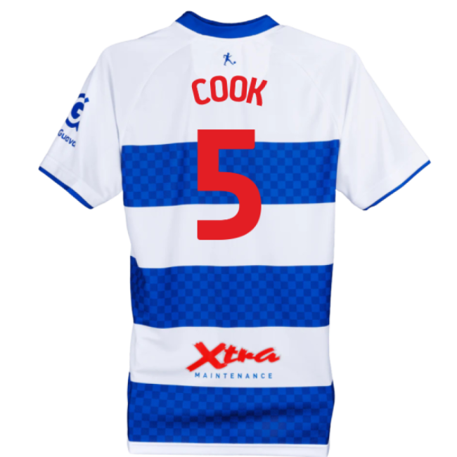 2025-2026 QPR Queens Park Rangers Home Shirt (Cook 5) | Player Issue