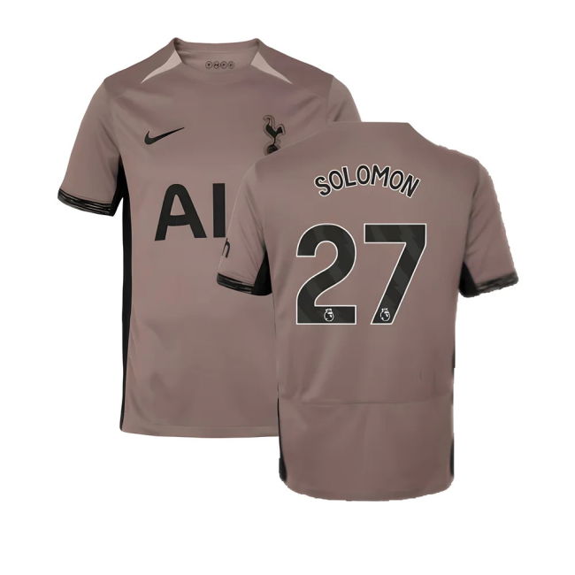 Spurs Authentic 2023-2024 Tottenham Third Shirt (Solomon 27)