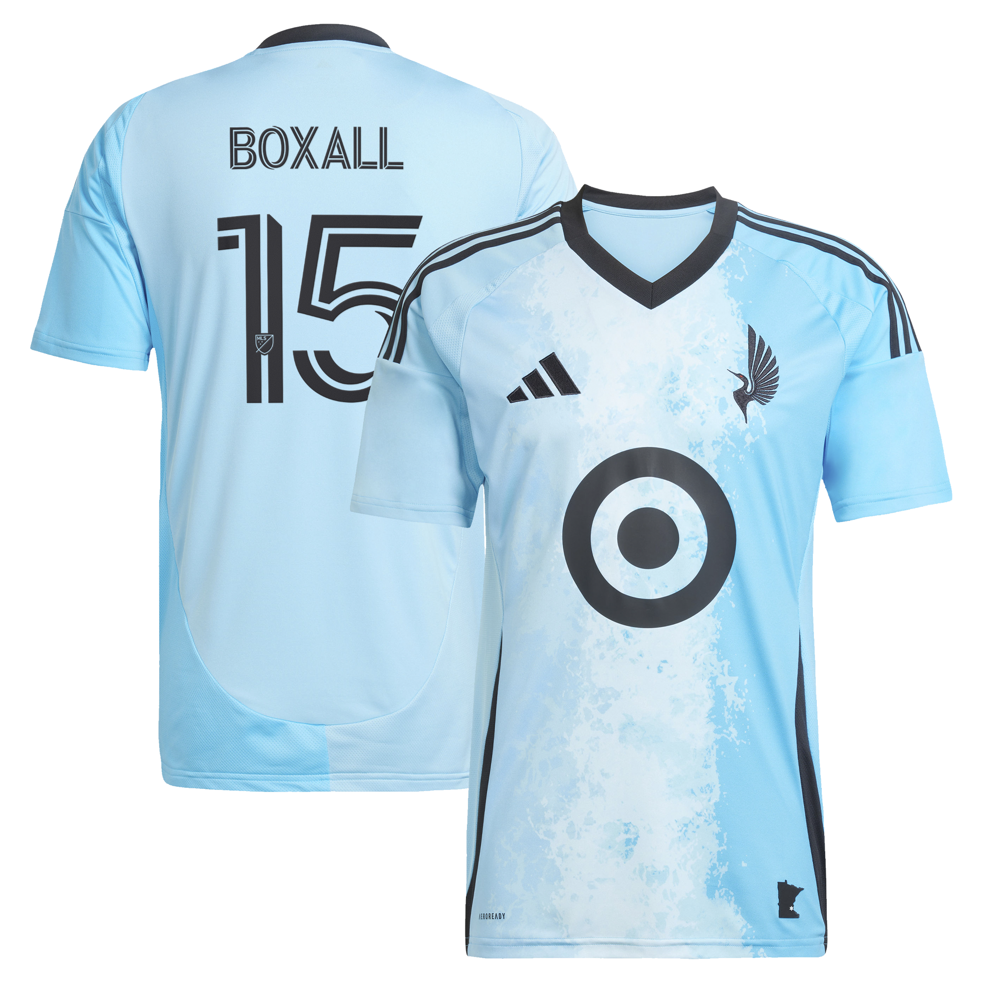 [SJH] Michael Boxall Minnesota United FC 2025 CONVERGENCE Replica Jersey - Blue