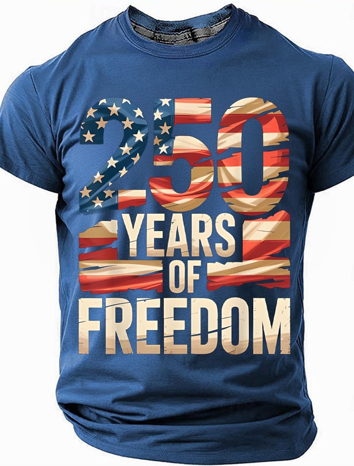 America's 250th Anniversary Men's American US Flag Eagle T Shirt Sh #2