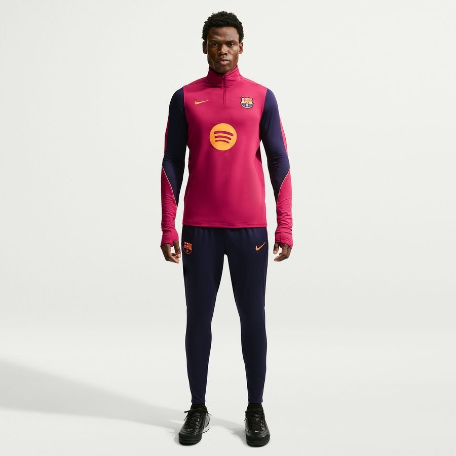 Barcelona Training Shirt Dri-FIT Strike - Noble Red/Blackened Blue/Mineral Yellow