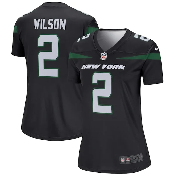 None Zach Wilson  Jersey - Black | NFL Player Jersey | NFL Football