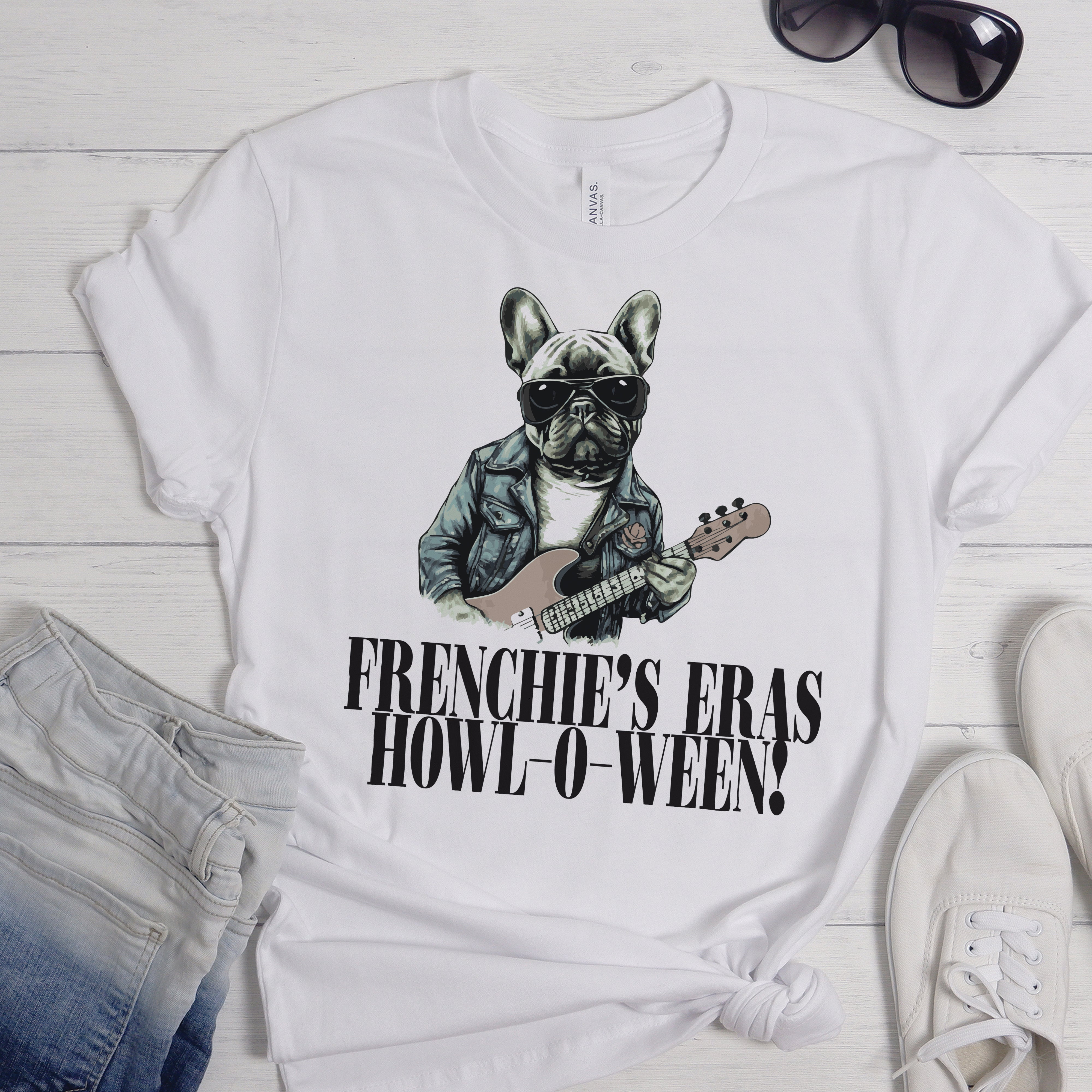 French Bulldog French Bulldog Eras Tour Halloween Unisex T Shirt Durable Dog Item