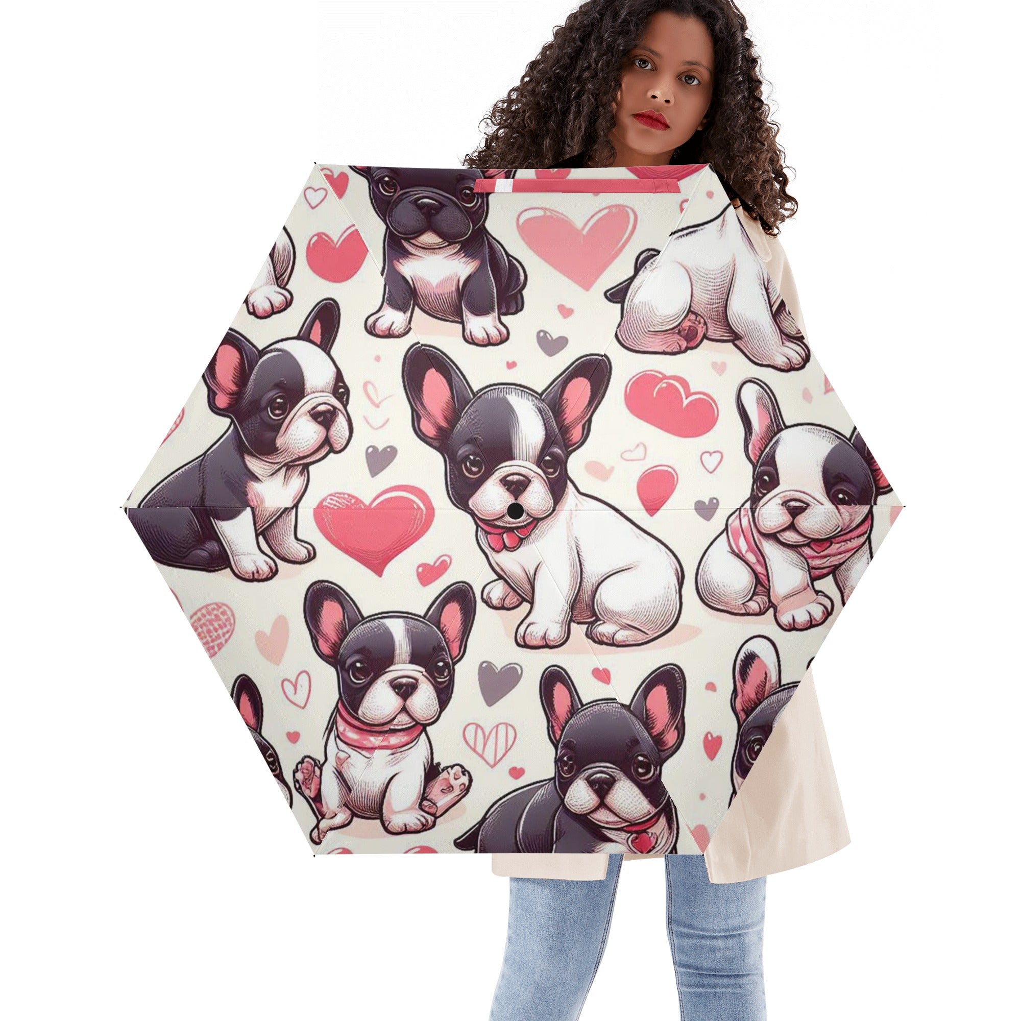 French Bulldog Leo - Durable Umbrella Outdoor Use | Comfort Fit