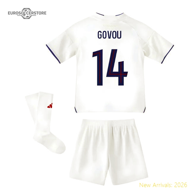 2025-2026 Olympique Lyon Home Mini Kit (govou 14) - Supporter Edition