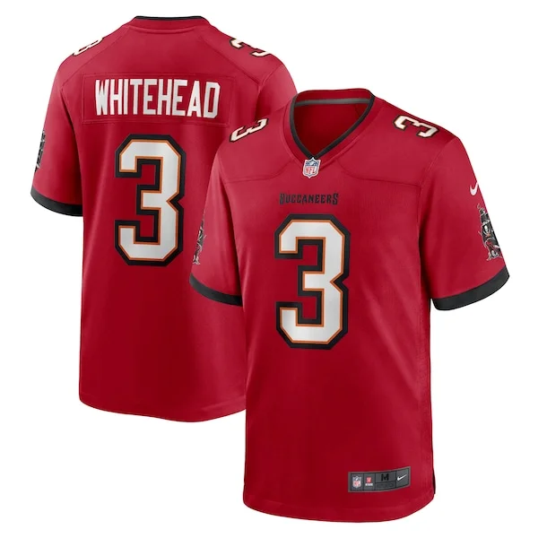 None Jordan Whitehead Game Jersey - Red | NFL Player Jersey | NFL Foot