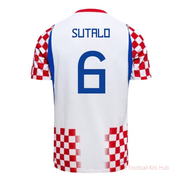 2026-2027 Croatia Aero-Fit Authentic Match Home Shirt (Sutalo 6)
