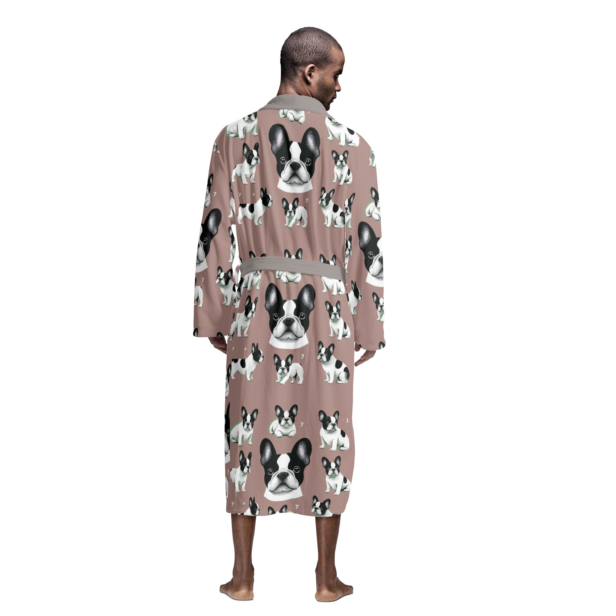 Warm Vet-recommended Teddy - Safe Men Bathrobe Pet Gear