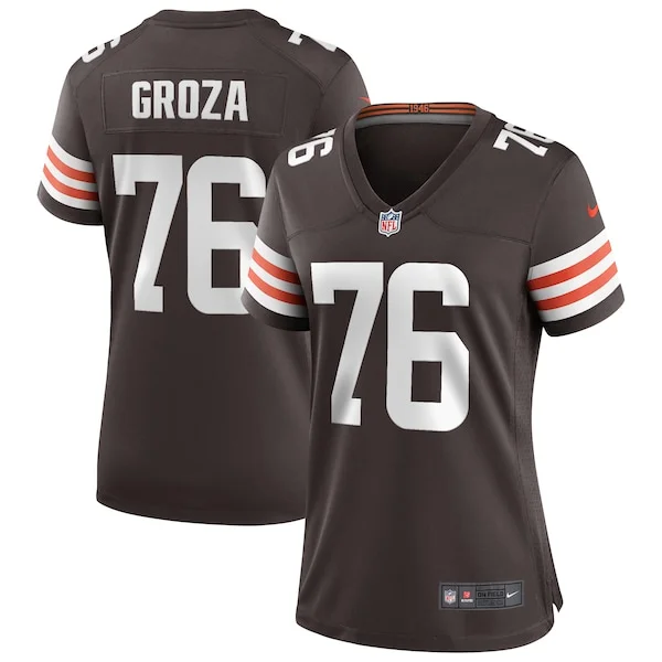 None Lou Groza Game Jersey - Brown | NFL Player Jersey | NFL Football