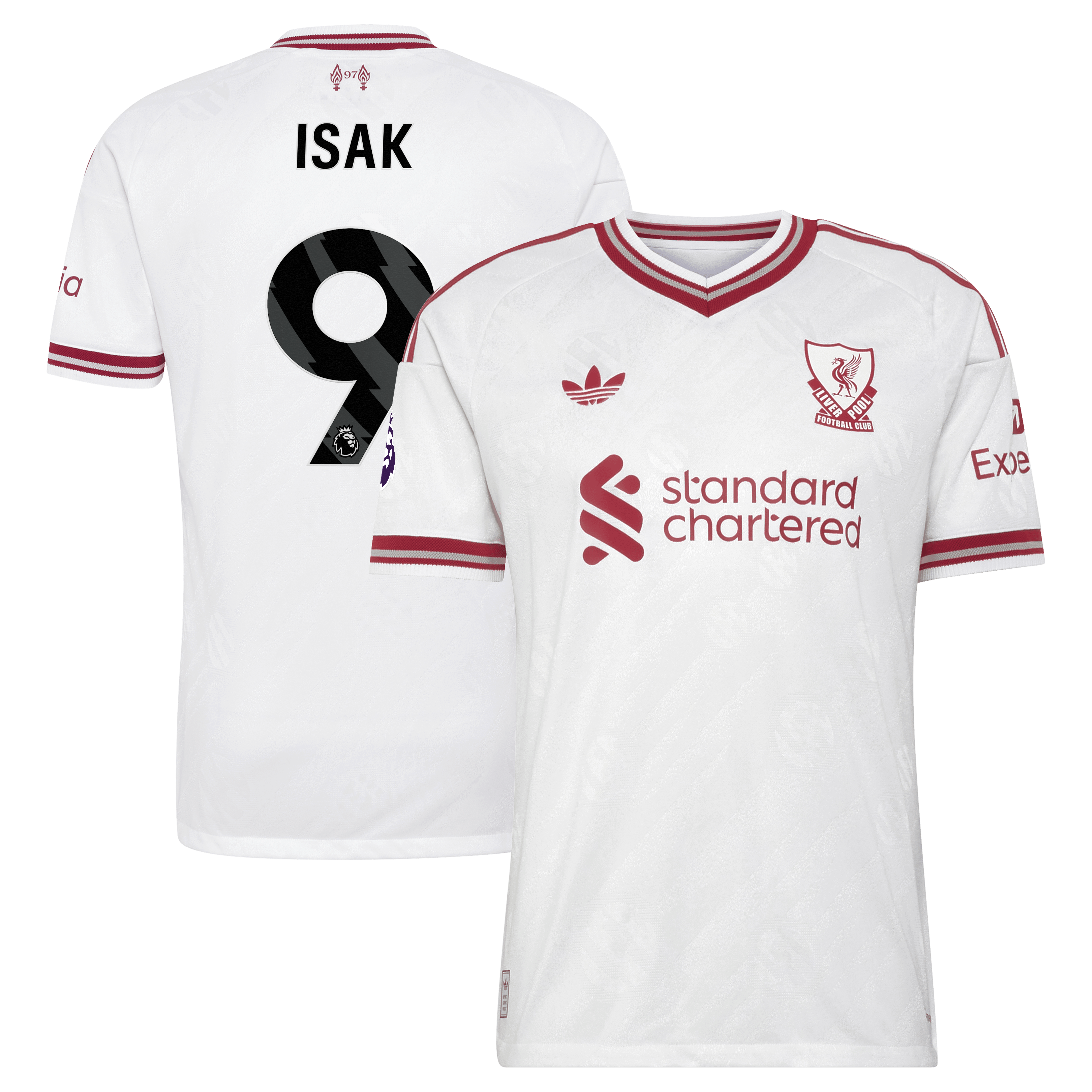 [SJH] Alexander Isak Liverpool 2026/27 Away On-Field Authentic Jersey - White