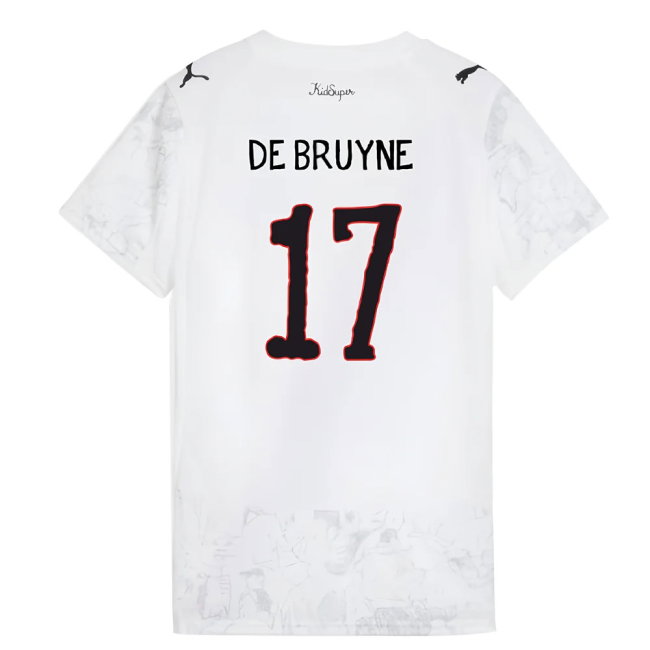 2025-2026 KIDSUPER x Manchester City CWC Shirt (White) - Womens (De...
