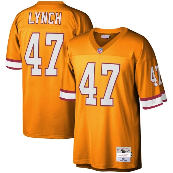 None John Lynch Legacy Jersey - Orange | NFL Player Jersey | NFL Footb