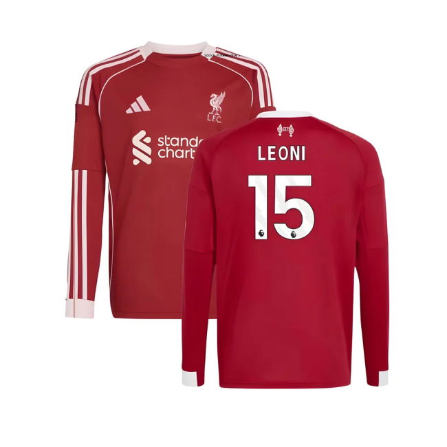2025-2026 Authentic Liverpool Home - Player Version Classic - Rising