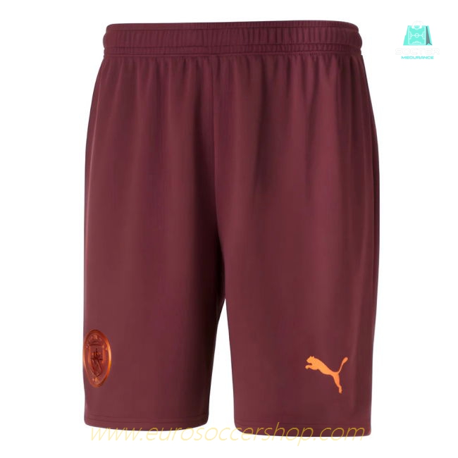 2023-2024 Man City Away Shorts (Aubergine)