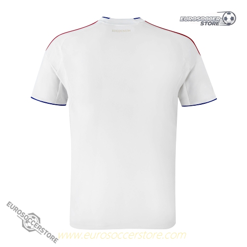 Olympique Lyonnais Lyon Home Football Jersey for the 25-26 Season