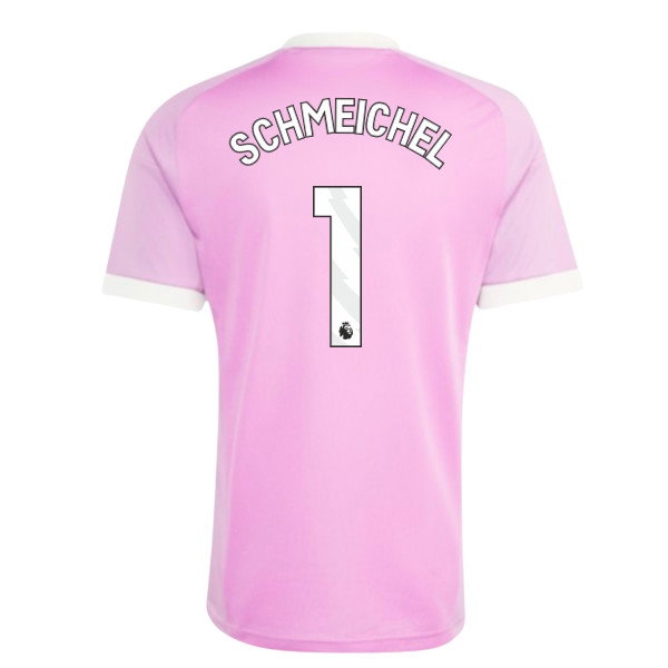 [DDJ] 2026 2027 Man Utd Shirt Away Goalkeeper Kids Apparel (Pink) (Schmeichel 1)