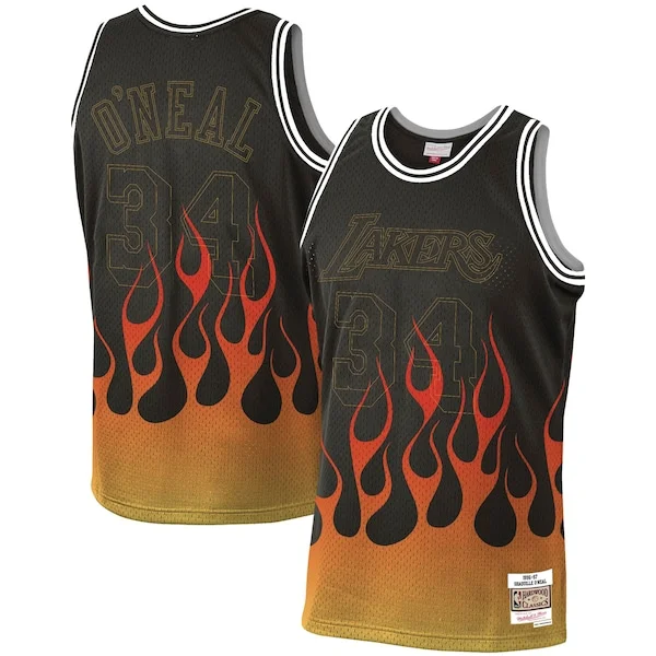 Shaquille O'Neal LAL Swingman Jersey - stylish Basketball - Black