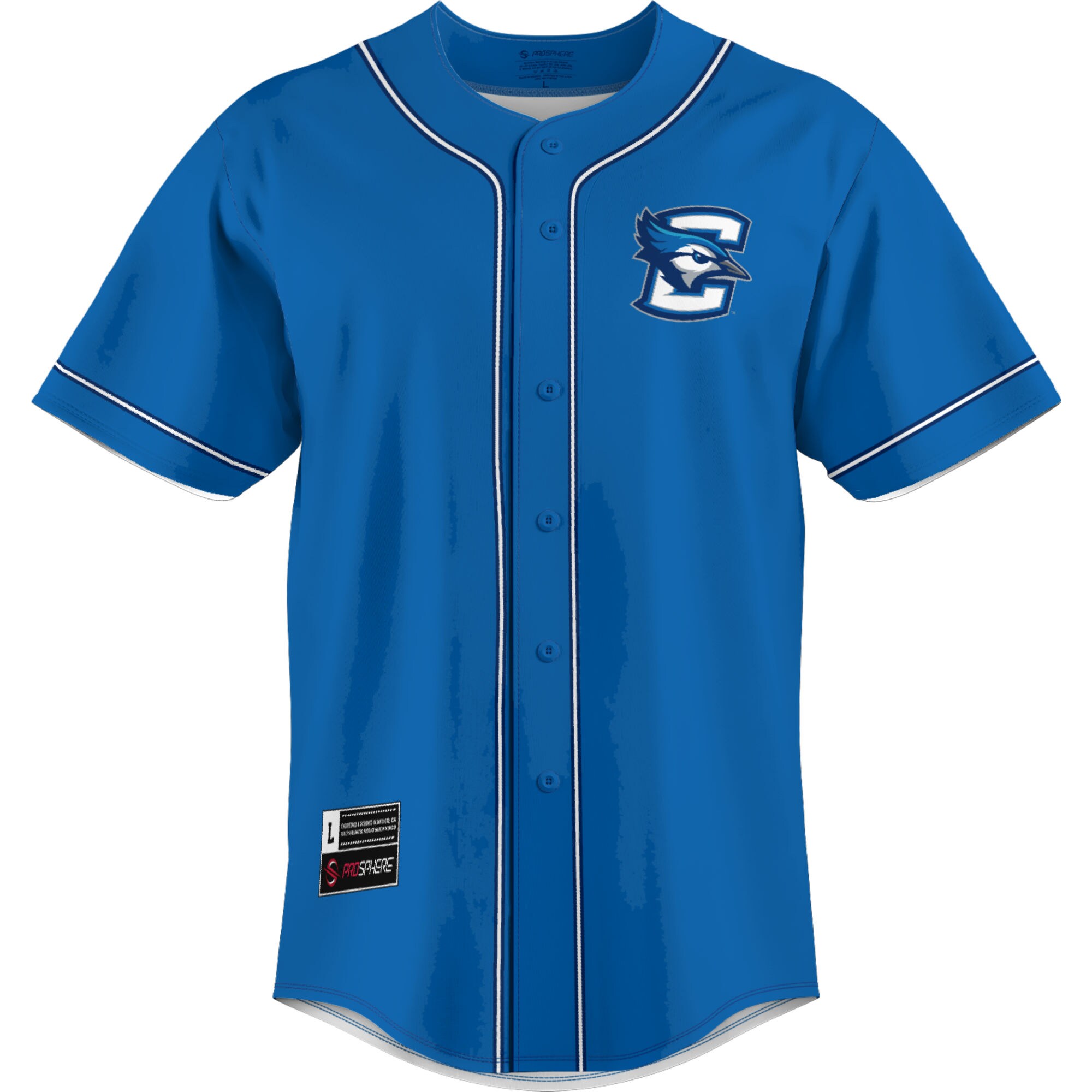 [NJP] Creighton Bluejays GameDay Greats Lightweight Baseball Jersey - Blue
