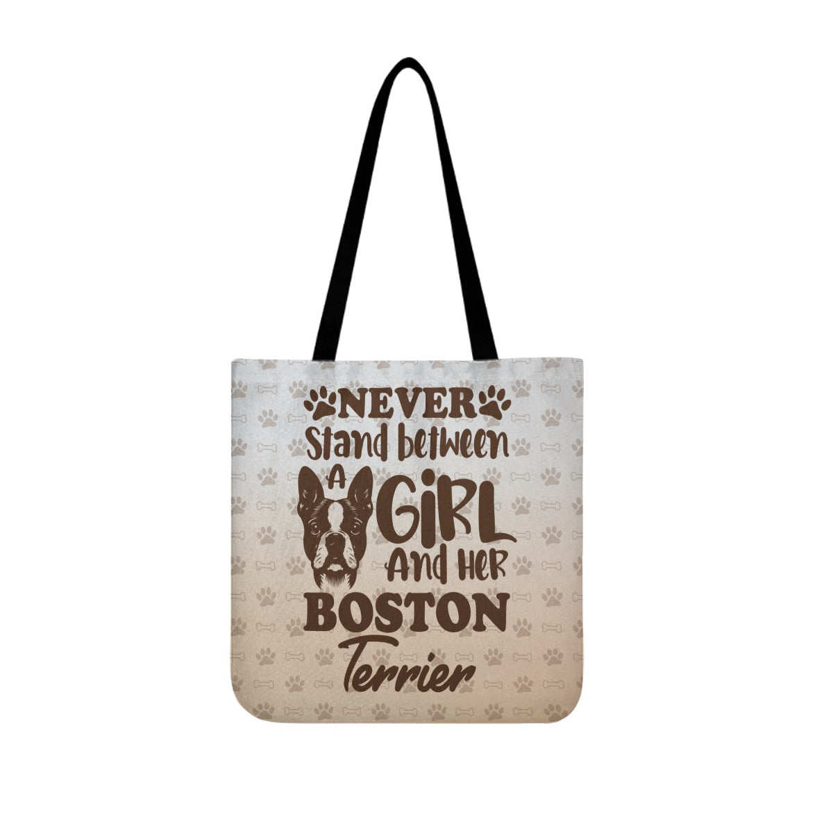 Harley - Cloth Tote Bags for Boston Terrier lovers