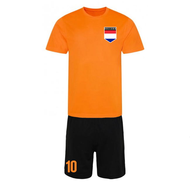 Personalised Holland Training Kit Euro Authentic Euro Authentic