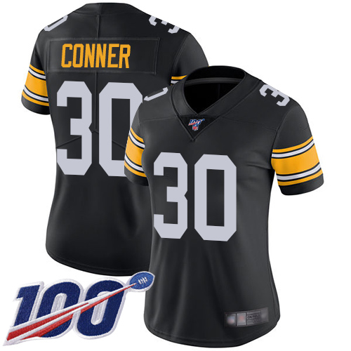 Authentic NFL P S Steelers #30 James Conner Team Color Limited Jersey