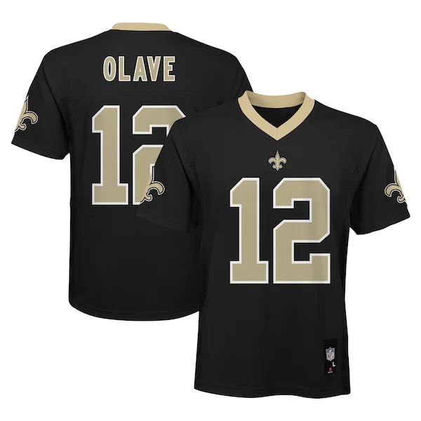 High-Quality NO Saints Replica Jersey - Black | NFL Fan Apparel