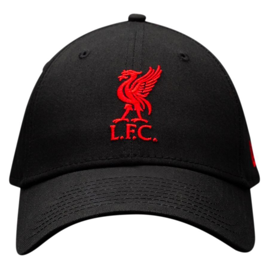 Liverpool Cap 9forty Core Jet Black/scarlet In Multiple Adult Sizes