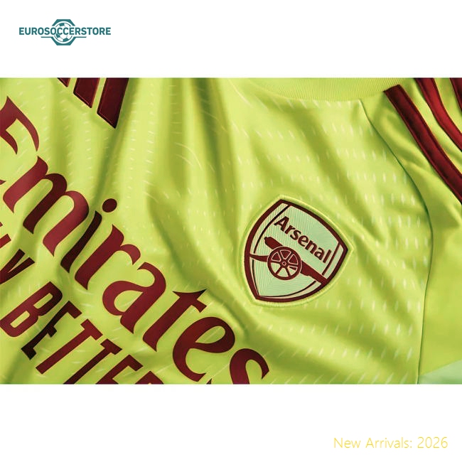 Premium Arsenal Kids Jersey 2025-2026 Easy-care Climacool
