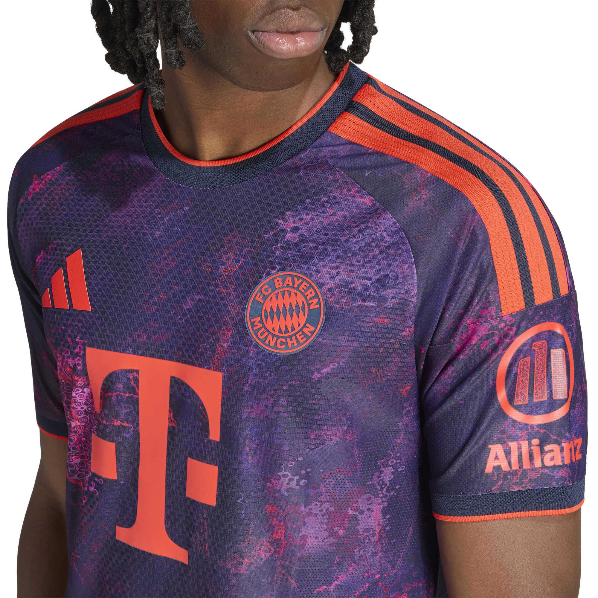 [SJH] Bayern Munich 2026/27 Third On-Field Authentic Patch Jersey - Purple