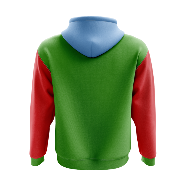 Aero-Dynamic Djibouti Concept Country Football Hoody (Green)