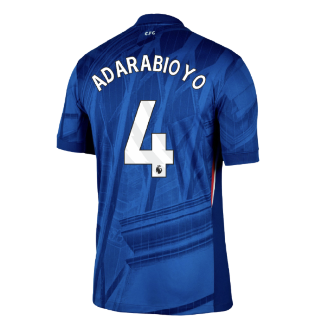 Fan Gear Chelsea Chelsea Home Shirt Adarabioyo #4 Match Quality 20...